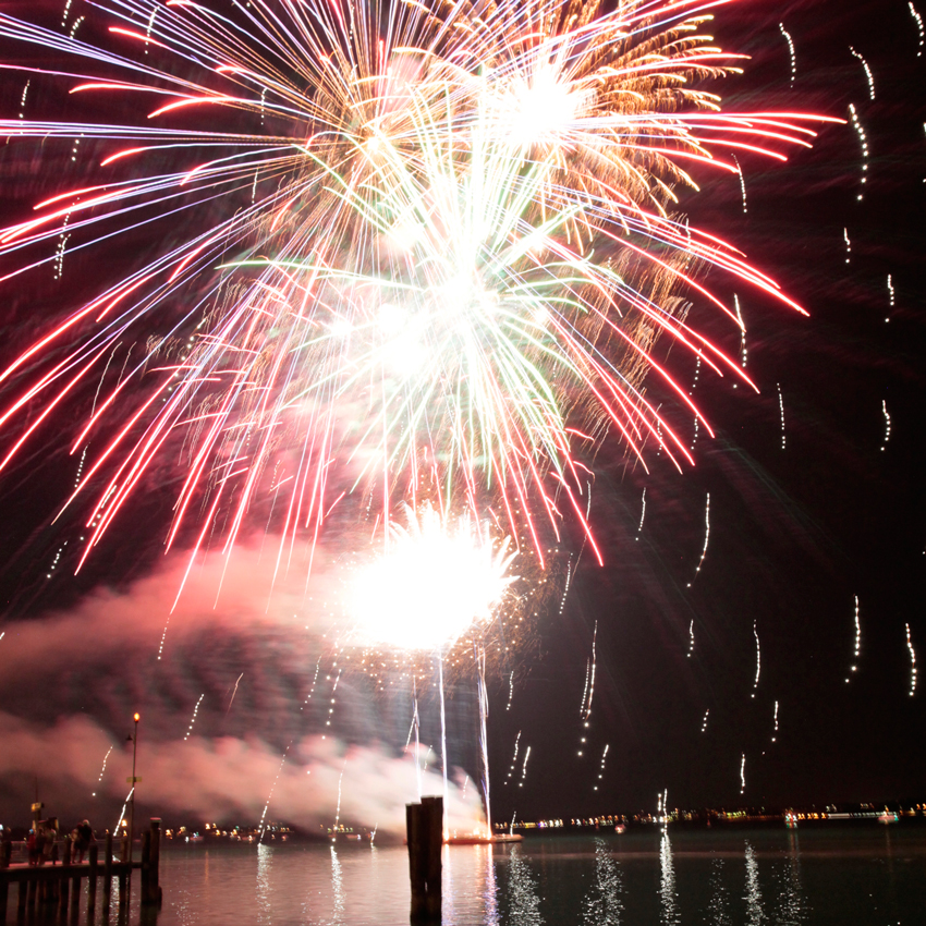 Festa dell’Ospite | Spettacoli pirotecnici acquatici | Brixia Fireworks